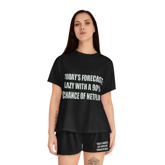 Today's Forecast Netflix Women's Pajama Set - Fandom-Made