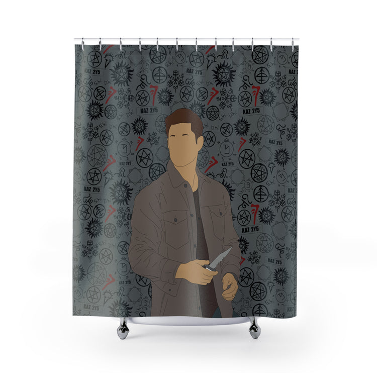Dean Winchester Shower Curtain - Fandom-Made