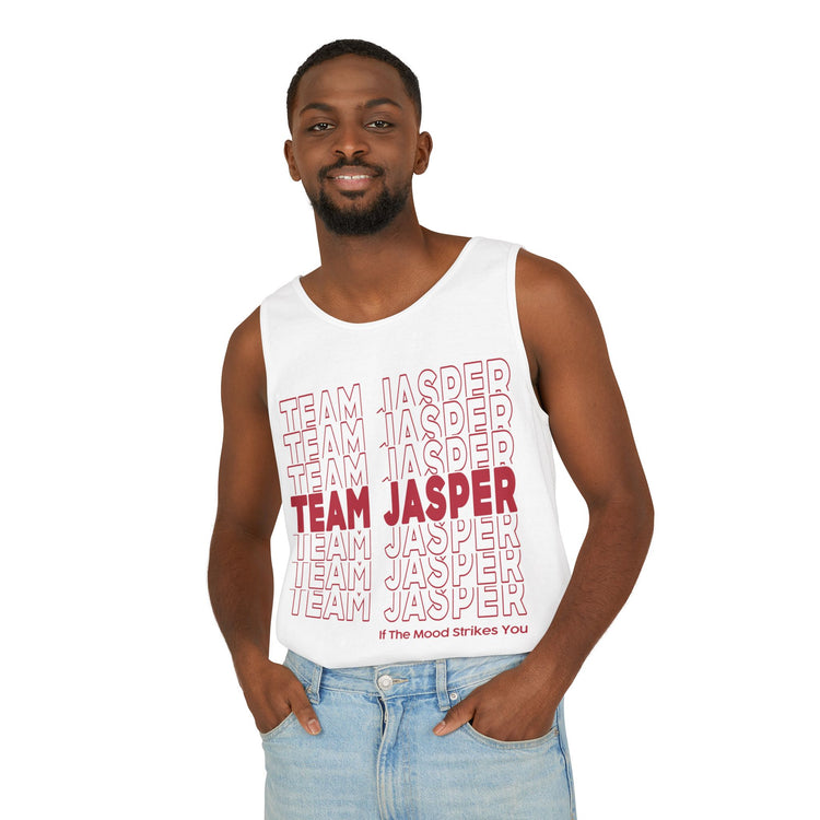 Team Jasper Unisex Garment-Dyed Tank Top