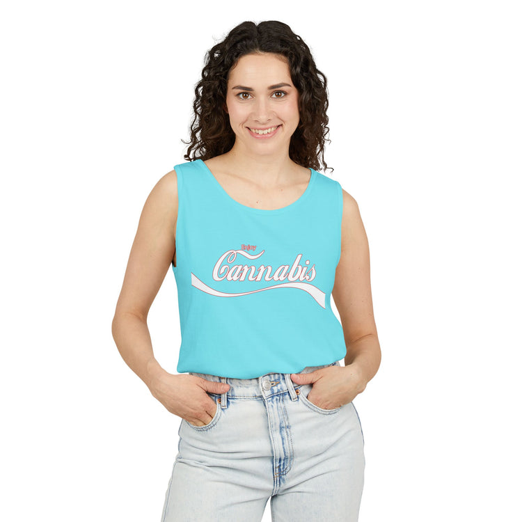 Enjoy Cannabis Tank Top - Fandom-Made