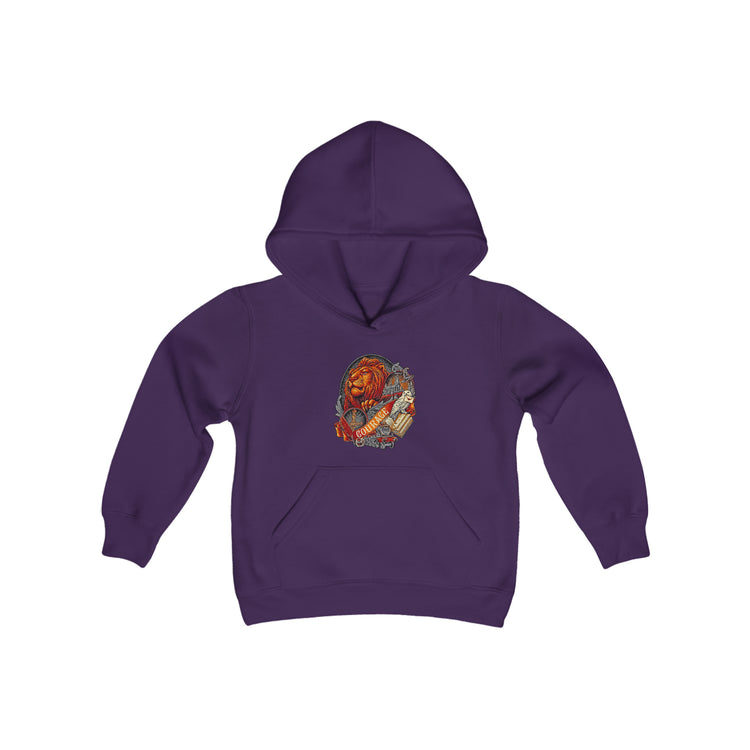 Gryffindor Courage Youth Hoodie - Fandom-Made