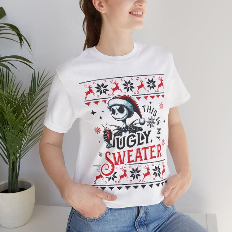 Skellington's Ugly Christmas Unisex T-Shirt