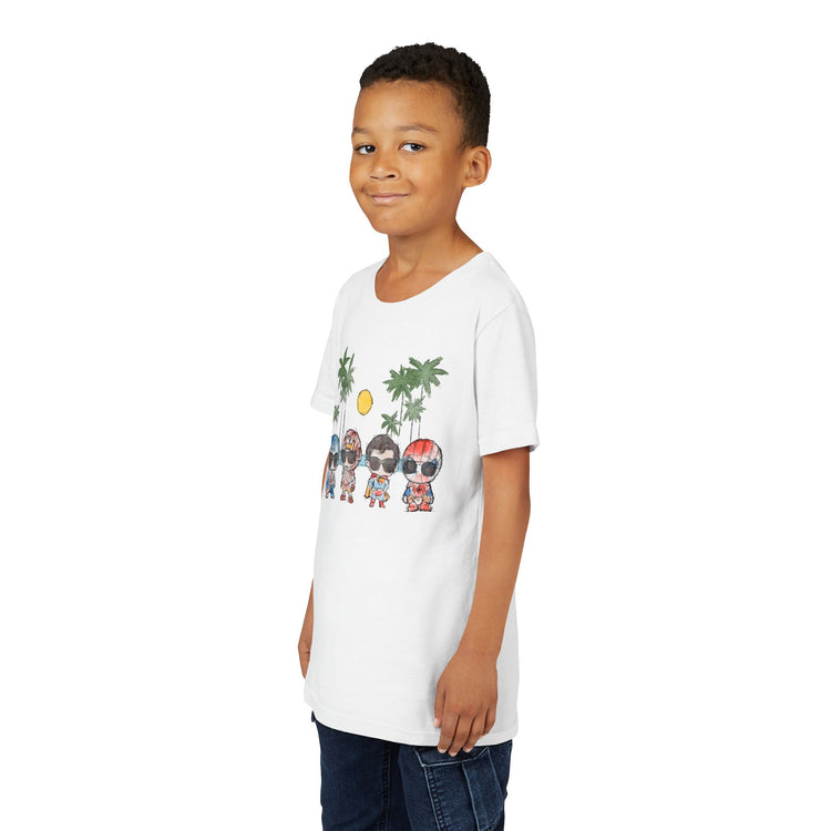 Summertime Heroes Youth Tee - Fandom-Made