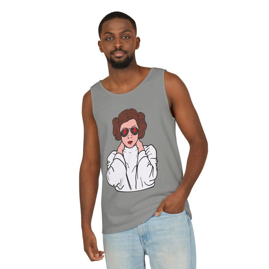 Leia Rebel Tank Top - Fandom-Made