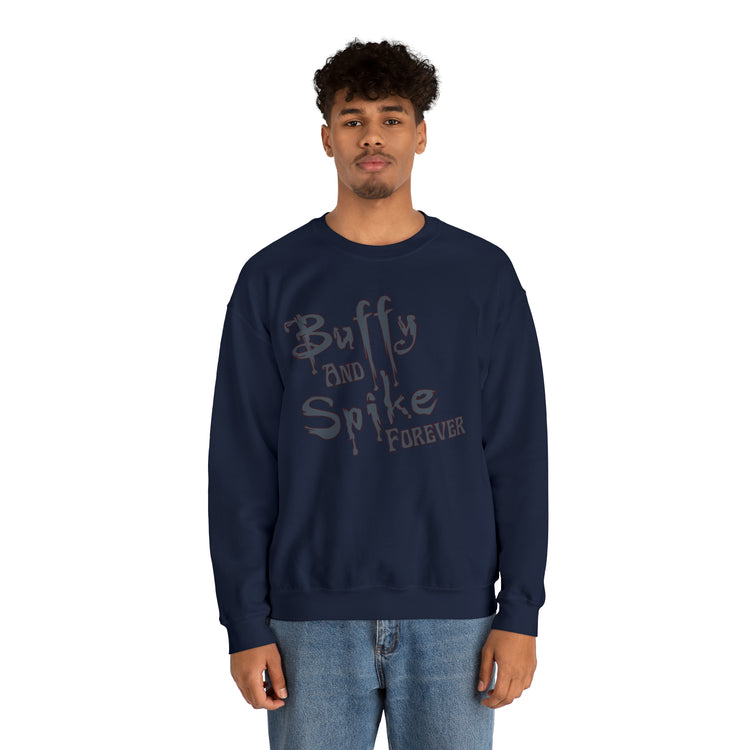 Buffy and Spike Forever Unisex Sweatshirt - Fandom-Made