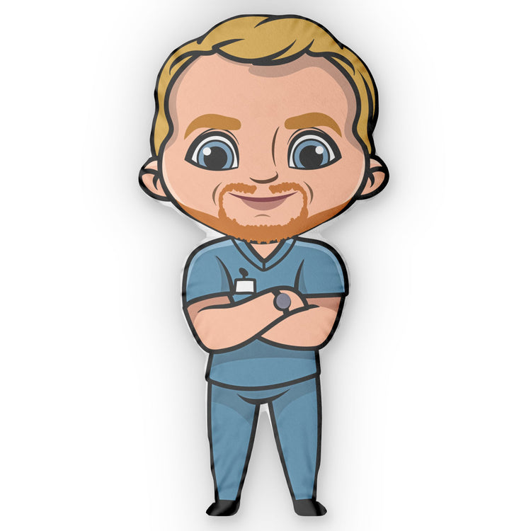 Owen Hunt-Shaped Pillow