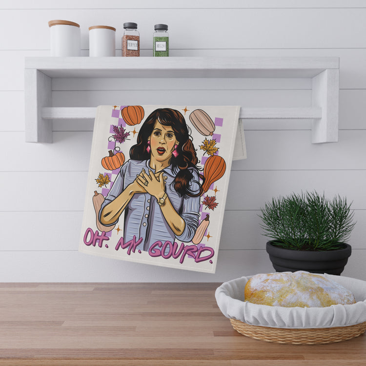 Oh My Gourd Kitchen Towel - Fandom-Made