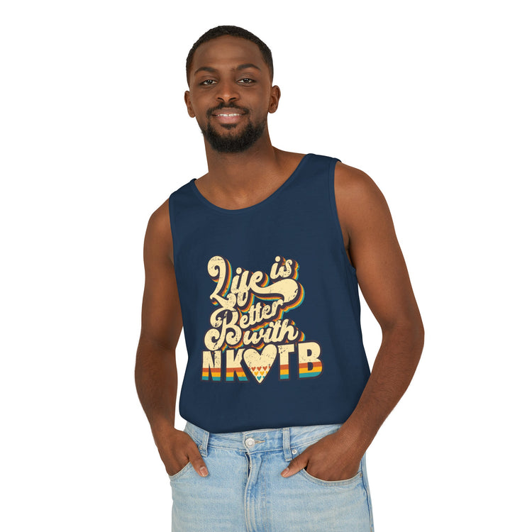 Life Is Better With NKOTB Unisex Tank Top - Fandom-Made