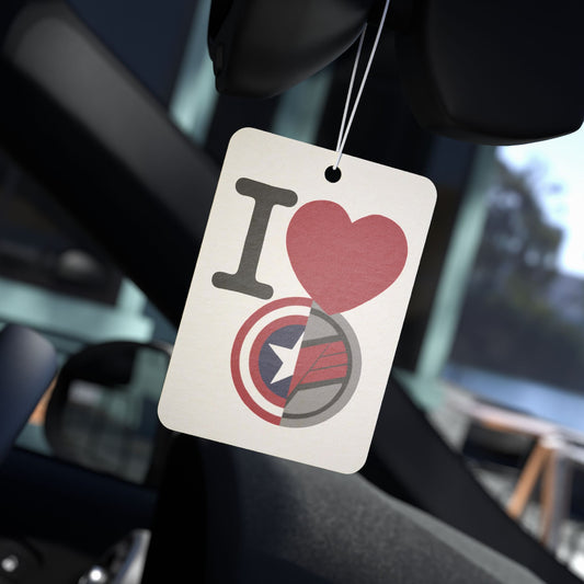 I Love Captain Falcon Car Air Freshener - Fandom-Made
