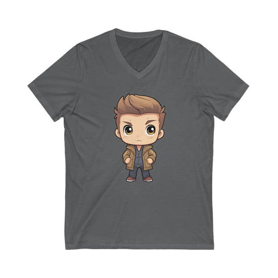 Dean Winchester V-Neck Tee - Fandom-Made