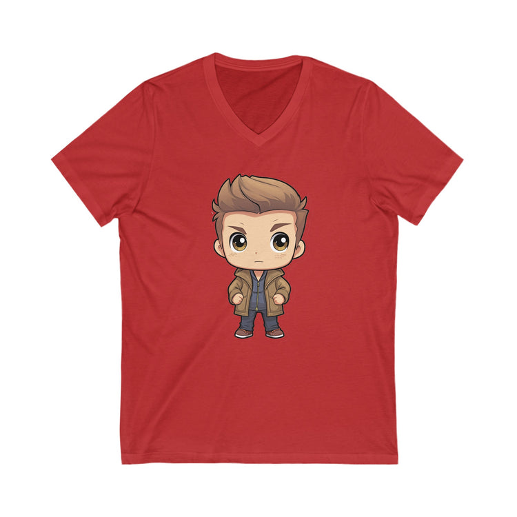 Dean Winchester V-Neck Tee - Fandom-Made