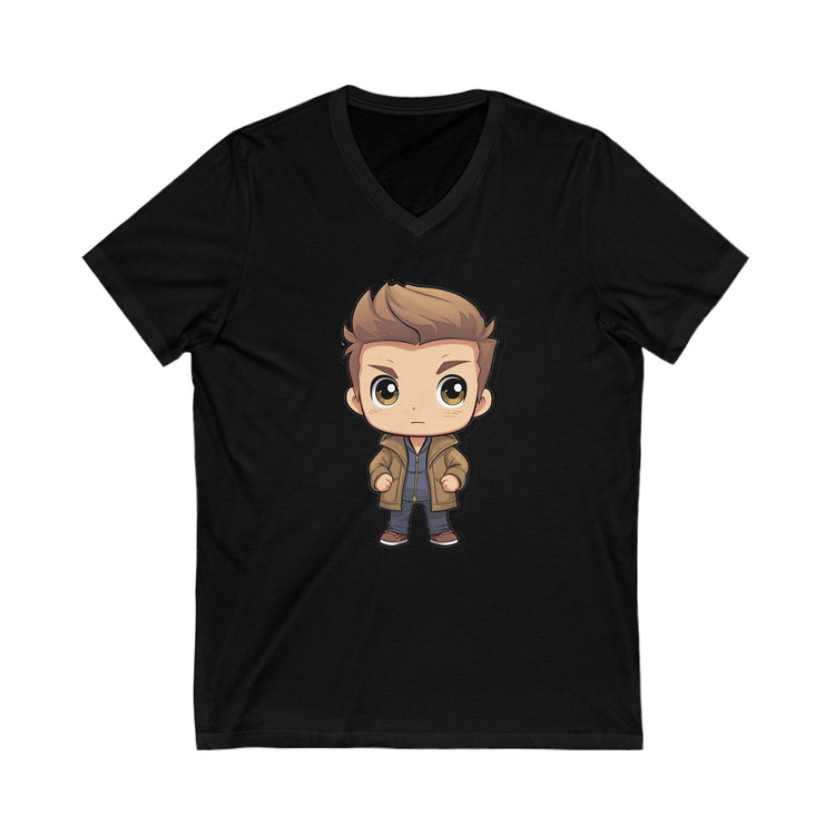 Dean Winchester V-Neck Tee - Fandom-Made