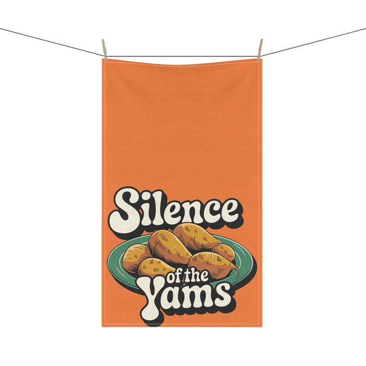 Silence of The Yams Kitchen Towel