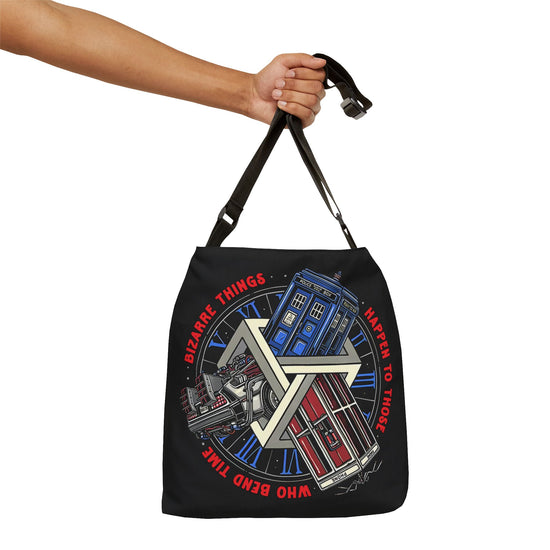 Time Benders Adjustable Tote Bag - Fandom-Made