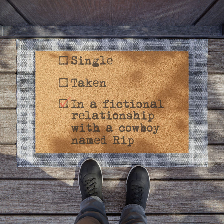 In a Relationship With Rip Wheeler Doormat - Fandom-Made