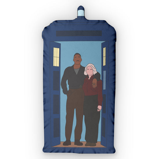 The Fifteenth Doctor and Ruby-Shaped Pillow - Fandom-Made