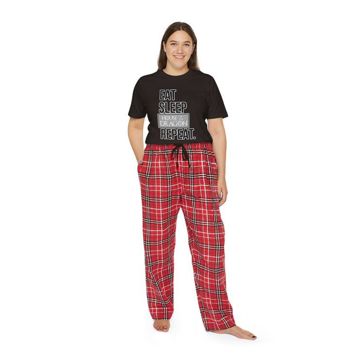 Eat Sleep House of the Dragon Women's Short Sleeve Pajama Set - Fandom-Made