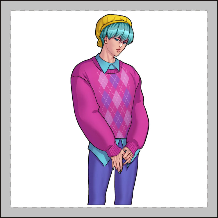 Baby Saja Mini Plush Keychain