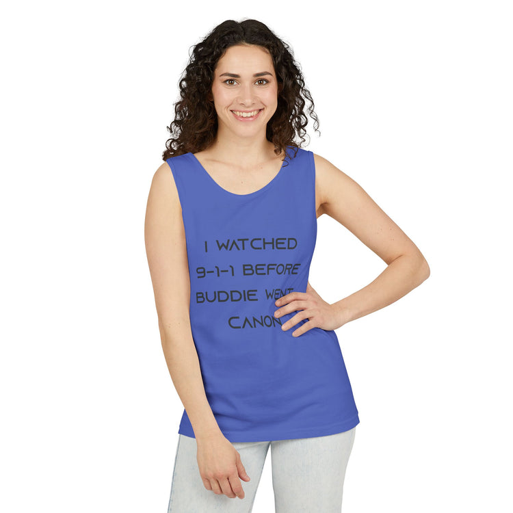 9-1-1 Canon Tank Top - Fandom-Made