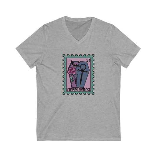 Vampire Romance V-Neck Tee - Fandom-Made