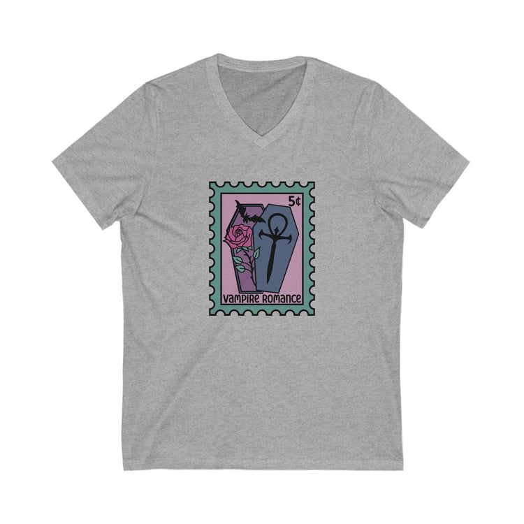 Vampire Romance V-Neck Tee - Fandom-Made