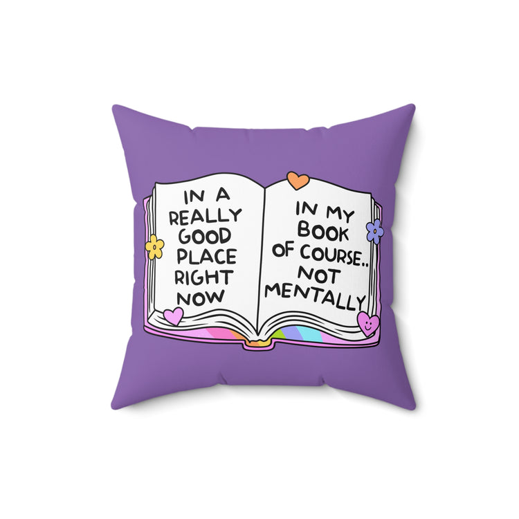 In A Good Place Square Pillow - Fandom-Made