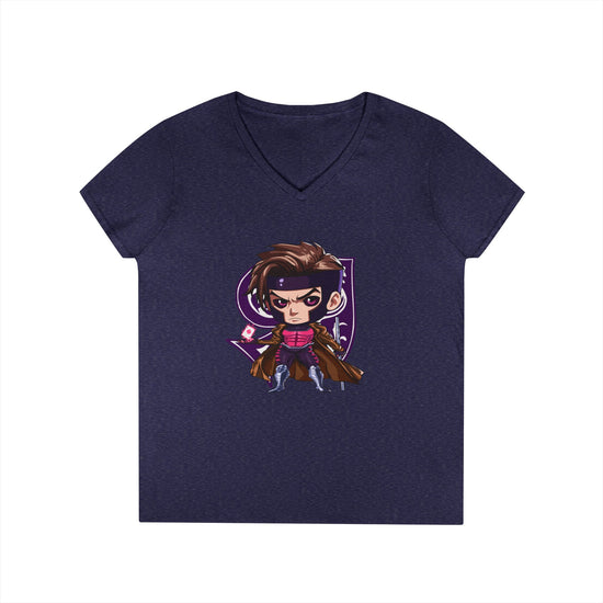 Gambit V-Neck T-Shirt - Fandom-Made