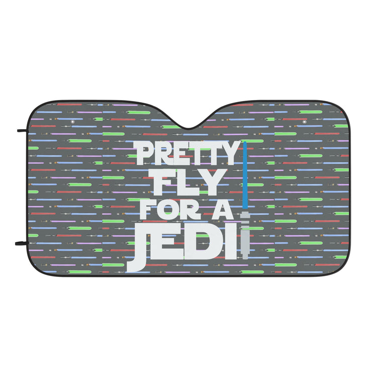 Pretty Fly For a Jedi Car Sunshade - Fandom-Made