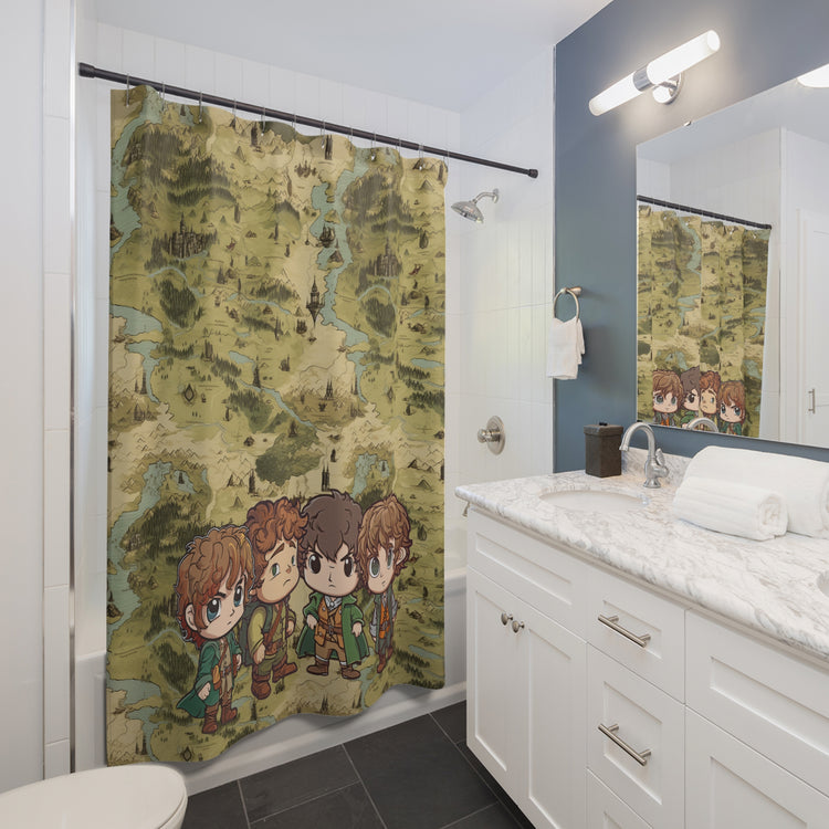 Bagend Boys Shower Curtains - Fandom-Made