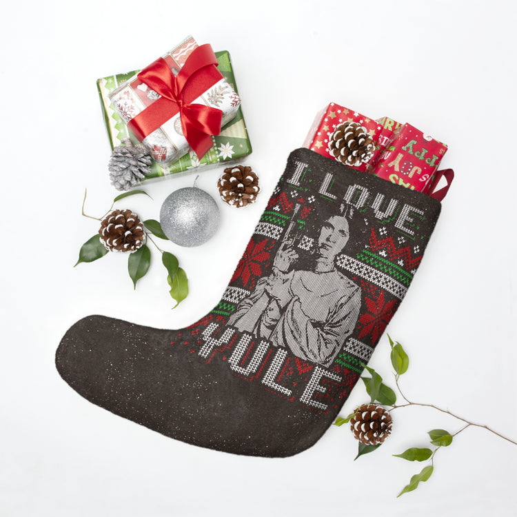I Love Yule Christmas Stocking - Fandom-Made