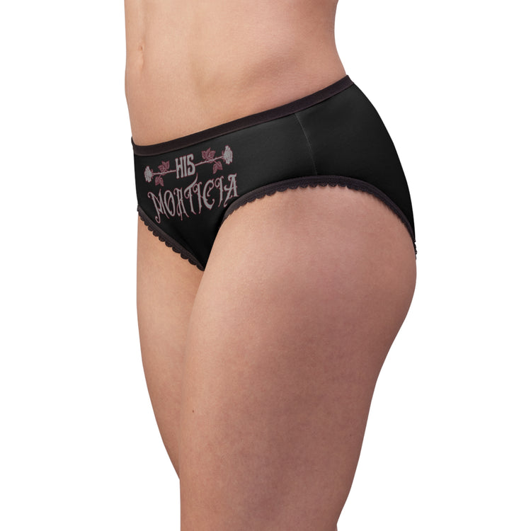 His Morticia Women's Briefs - Fandom-Made