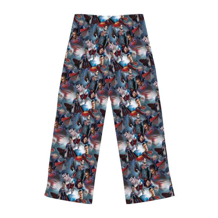 Superman Collage Women's Pajama Pants - Fandom-Made