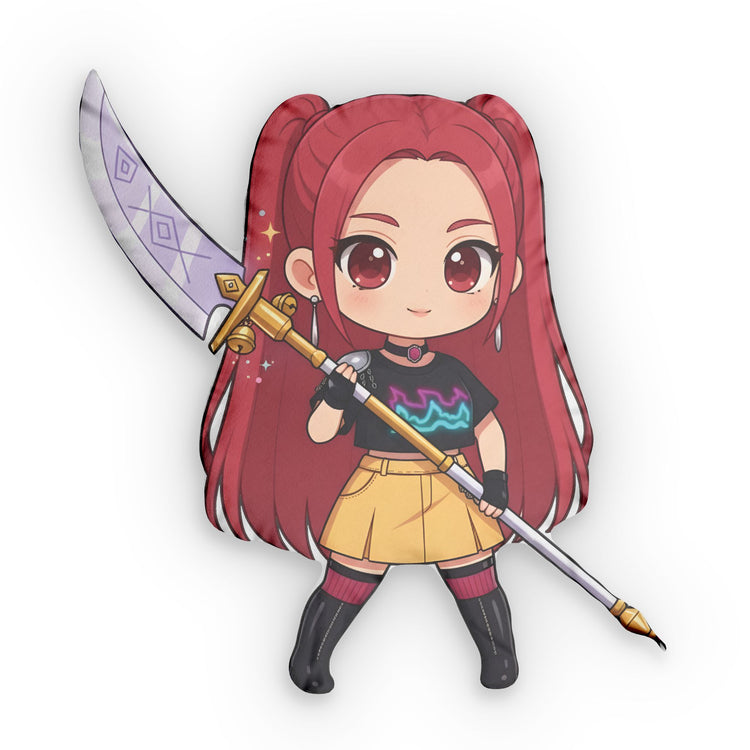 Warrior Mira-Shaped Pillow