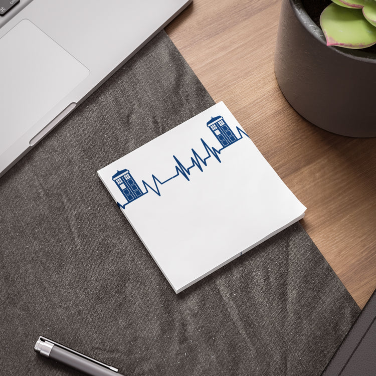 My Hearts Beats For The Doctor Post-it® Note Pads - Fandom-Made
