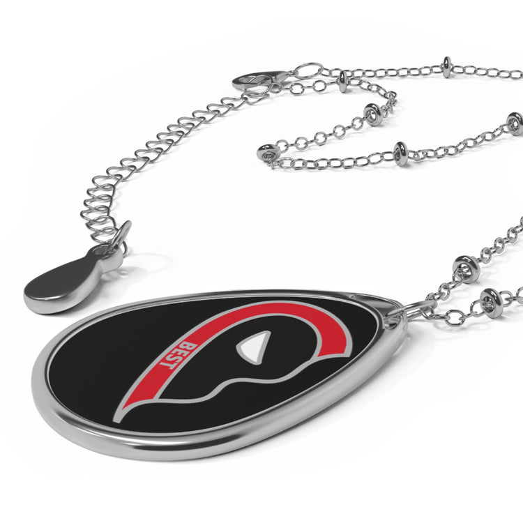 Deadpool Best Oval Necklace - Fandom-Made