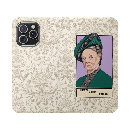 I Never Argue Flip Case - Fandom-Made