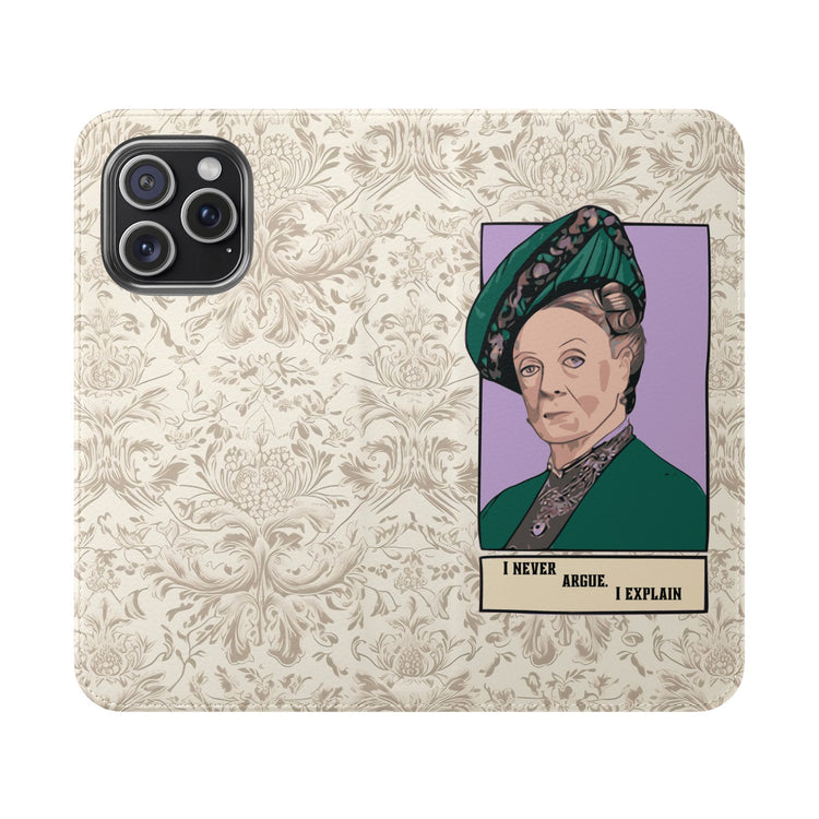 I Never Argue Flip Case - Fandom-Made