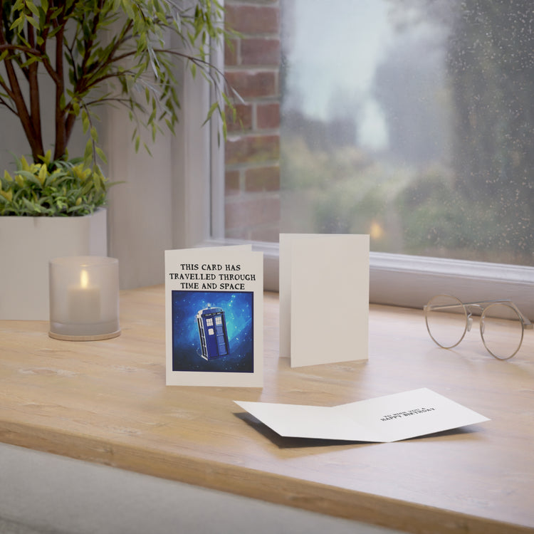 Tardis Birthday Card