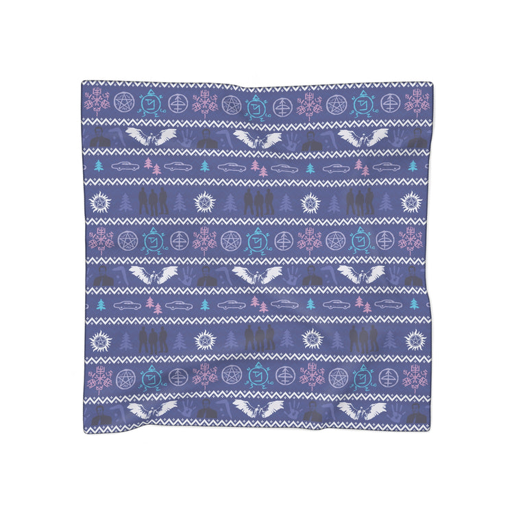 Supernatural Ugly Christmas Sweater Scarf - Fandom-Made