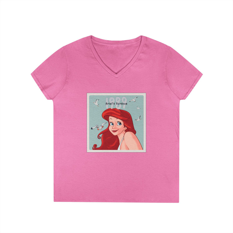 Ariel's Version V-Neck Tee - Fandom-Made
