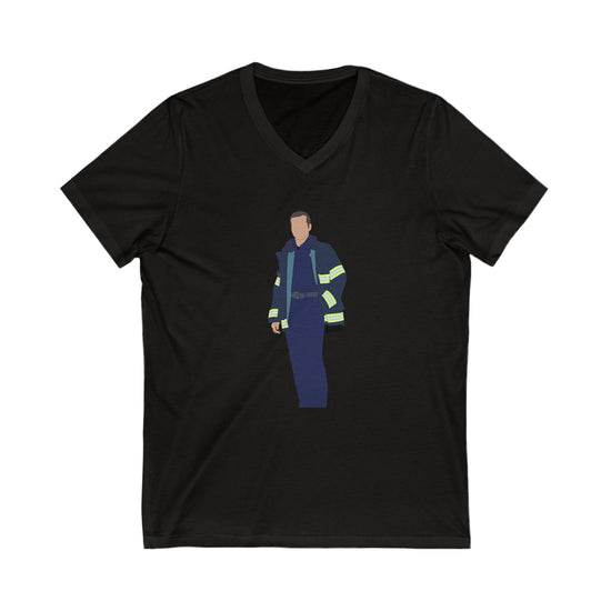 Evan Buckley V-Neck Tee - Fandom-Made