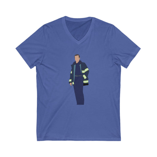 Evan Buckley V-Neck Tee - Fandom-Made
