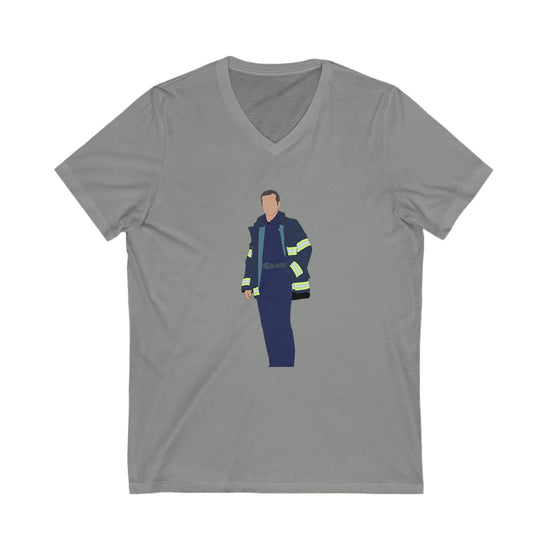 Evan Buckley V-Neck Tee - Fandom-Made