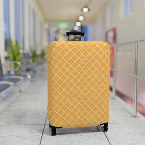Waffle Luggage Cover - Fandom-Made