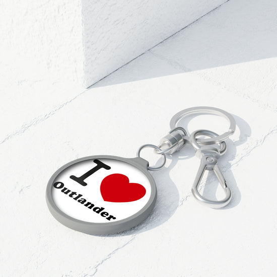 I Love Outlander Keyring - Fandom-Made