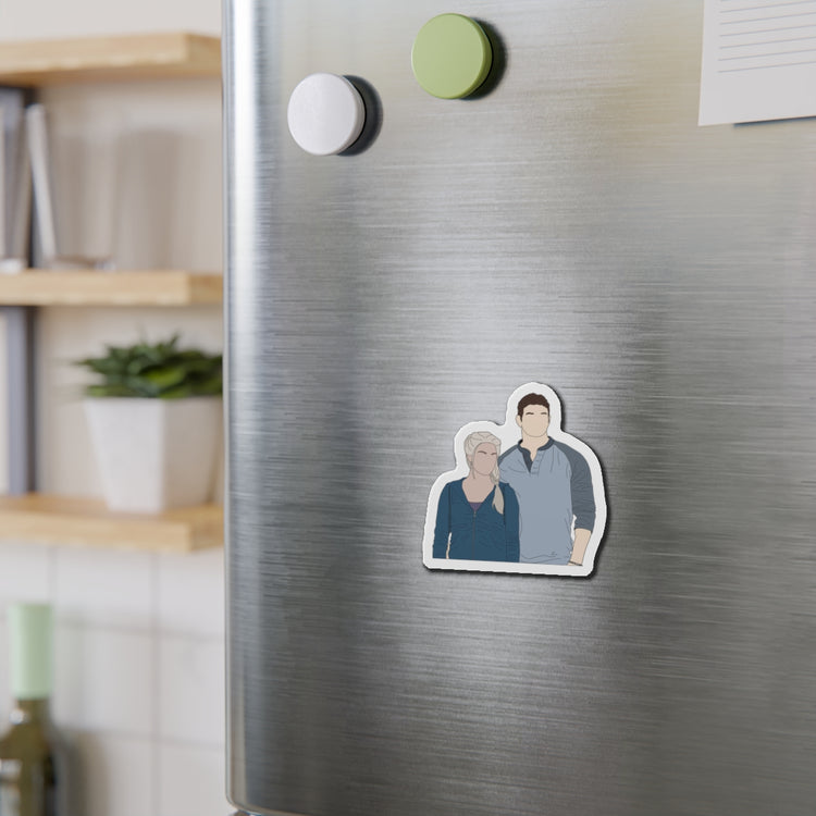 Rosalie And Emmett Cullen Die-Cut Magnet - Fandom-Made