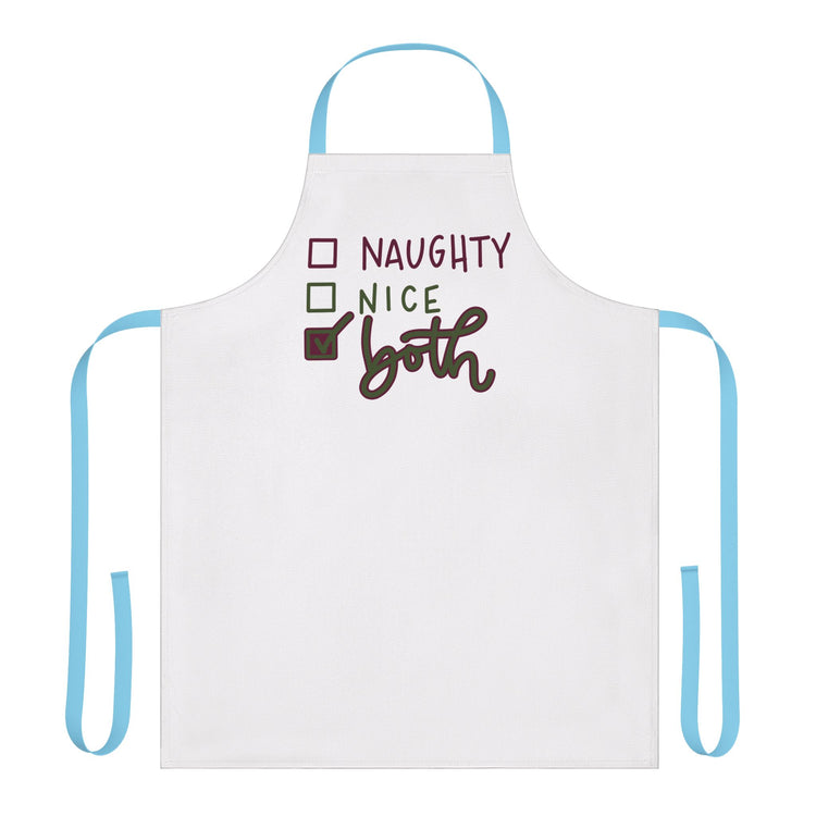 Naughty Nice Apron - Fandom-Made
