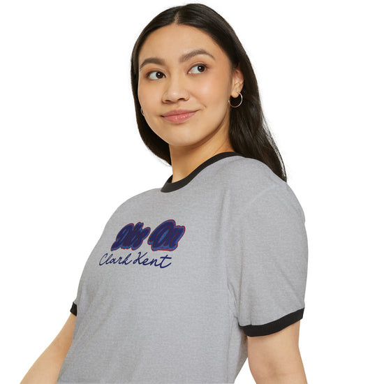 Dibs On Clark Kent Ringer T-Shirt - Fandom-Made