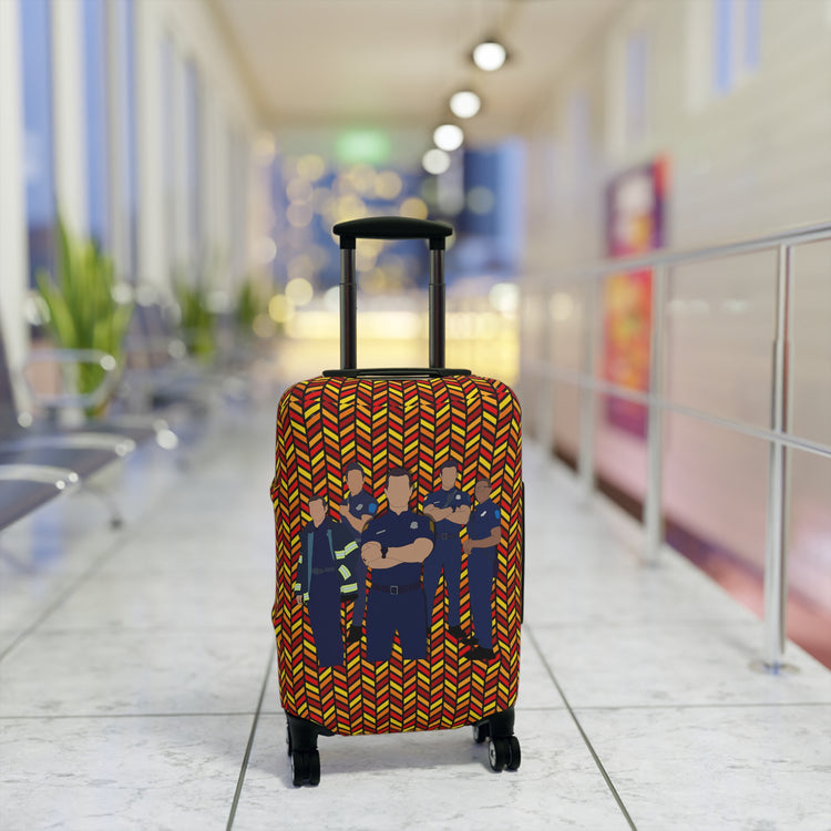 9-1-1 Group Luggage Cover - Fandom-Made