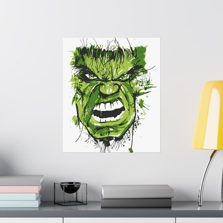 Hulk Face Poster